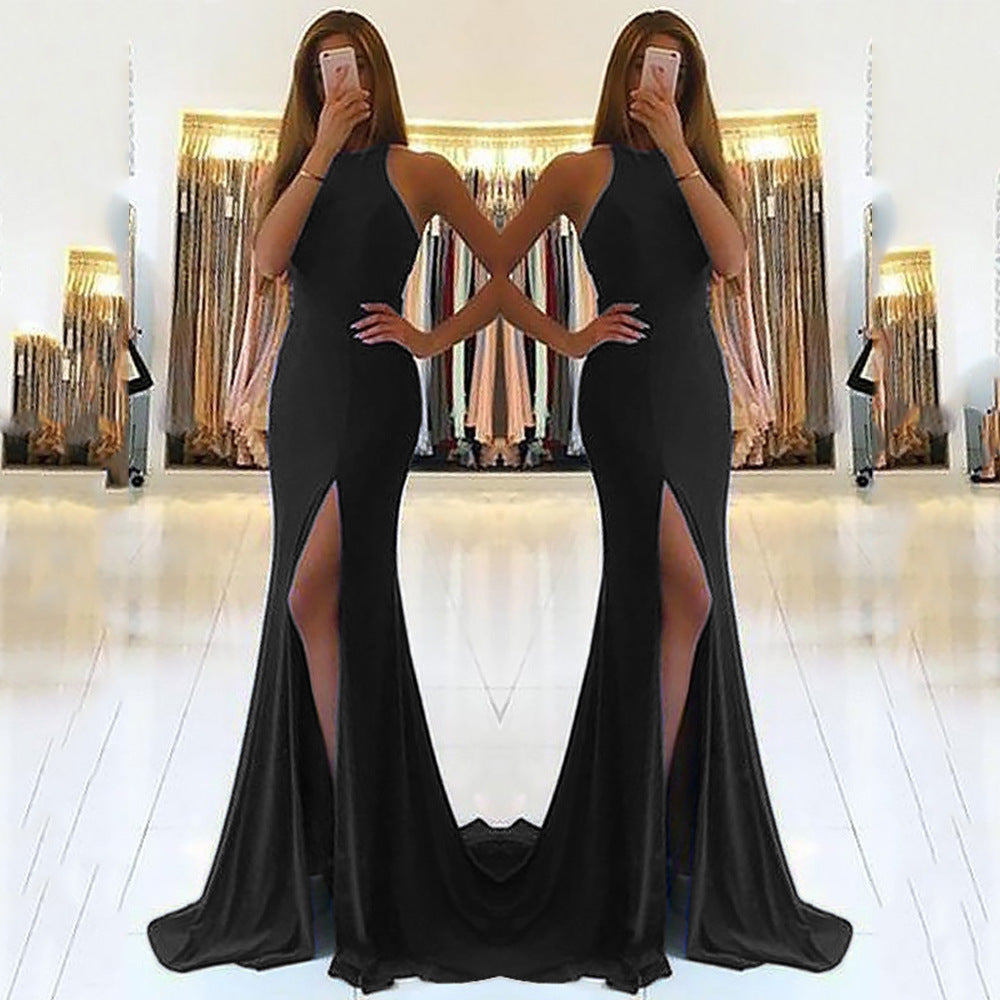 Stunning Long Ladies' Evening Dress